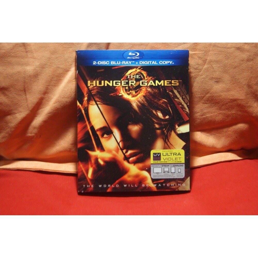 The Hunger Games: (Blu-ray/DVD/ 2014, 2-Disc Set) Jennifer Lawrence Scfi